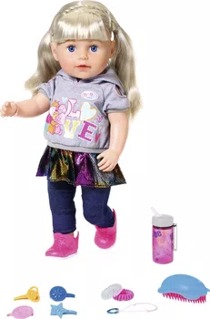 Zapf Creation Baby born Soft Touch starší sestřička blondýnka 43 cm