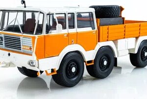 IXO MODELS Tatra 813 6x6 1968 1:43 oranžová/bílá